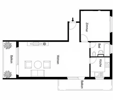 Haus Europe شقة لوكباد